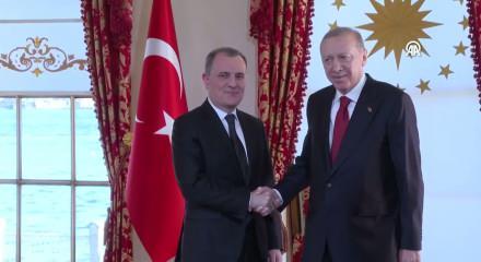  Cumhurbaşkanı Erdoğan, T&uuml;rk Devletleri Teşkilatı heyetini kabul etti