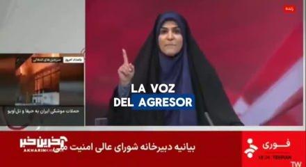 İran devlet televizyonunda canlı yayında bomba isabet ett