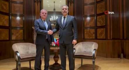 Dışişleri Bakanı Fidan, Azerbaycanlı mevkidaşı Bayramov ile g&ouml;r&uuml;şt&uuml;