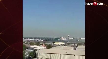 Dubai Havalimanı İran tarafında g&ouml;nderilen kamikaze İHA'lar ile hedef alındı