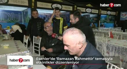 Esenler'de Ramazan etkinlikleri D&ouml;rtyol Meydanı'nda yaşanıyor