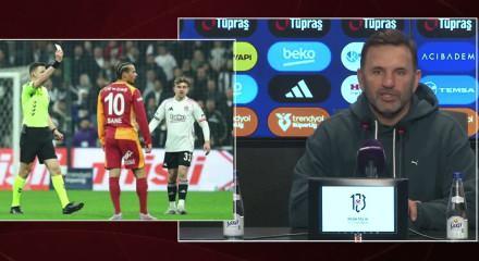 Galatasaray' Beşiktaş ma&ccedil;larındaki ilgin&ccedil; kırmızı kart istatistiği!