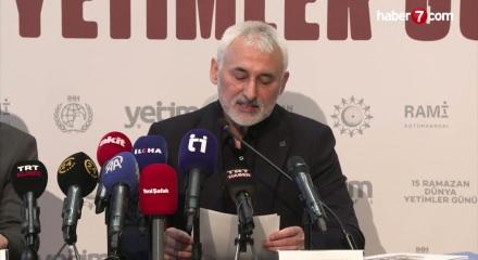 İHH ile Yetim Vakfından D&uuml;nya Yetimler G&uuml;n&uuml;'nde yardım &ccedil;ağrısı