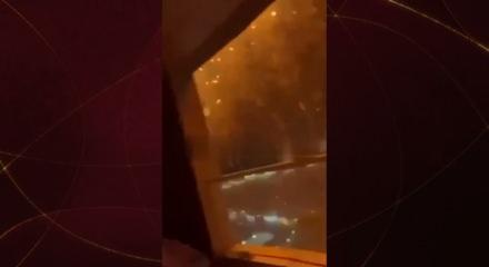 BAE'de hava savunma sistemi tarafından vurulan İHA'nın par&ccedil;aları 6 kişiyi yaraladı