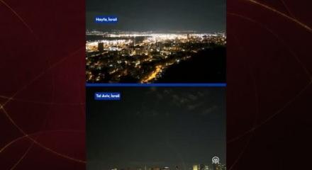 İran, İsrail'e misilleme f&uuml;zeleri atmaya devam ediyor