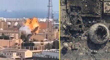 İran Katar'da 1.1 milyar dolarlık ABD radarını yerle bir etti