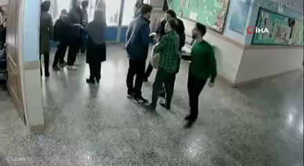 İran&rsquo;da 1 &ouml;ğrencinin hayatını kaybettiği saldırının g&ouml;r&uuml;nt&uuml;leri ortaya &ccedil;ıktı