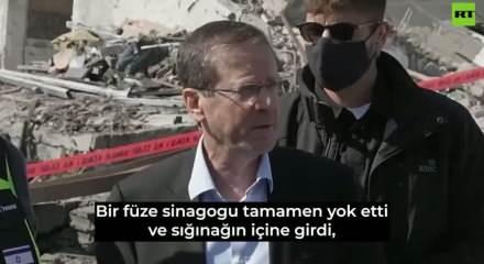 İkiy&uuml;zl&uuml;l&uuml;ğ&uuml;n zirvesi Herzog! Y&uuml;zlerce sabiyi katledip mağduriyet kasıyor