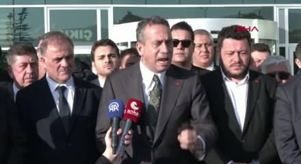 'İrtikap' soruşturmasında g&ouml;zaltına alınan Tanju &Ouml;zcan adliyeye sevk edildi 