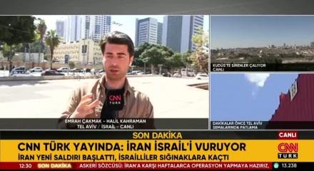 İsrail askeri CNN T&uuml;rk canlı yayınına m&uuml;dahale etti