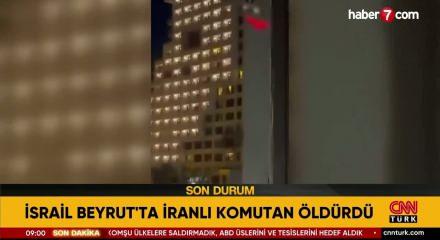 İsrail Beyrut'ta otel bombaladı! &Ouml;l&uuml;ler var