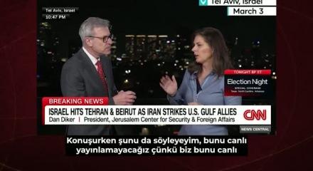 İsrail'in savaştaki algı oyununu CNN sunucusu ağzından ka&ccedil;ırdı