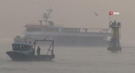 İstanbul'da bazı vapur seferleri iptal edildi