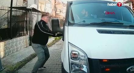 Kamyonetinin camını yumruklayan saldırgana 240 bin lira ceza