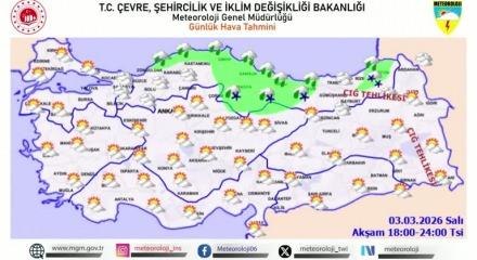 Meteoroloji&rsquo;den yeni uyarı: Kar ve sağanak hafta boyu s&uuml;recek