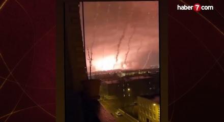 İran, Tel Aviv'i f&uuml;zelerle vurdu!