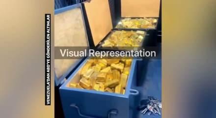 Venezuela'nın ABD'ye 1000 kilograma kadar altın satışı i&ccedil;in anlaşma yaptığı iddiası