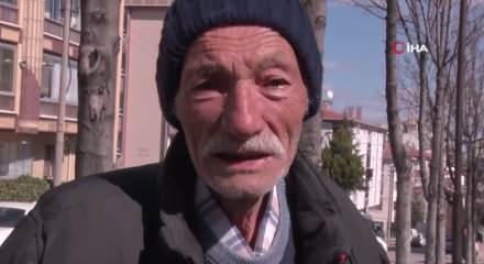 34 yıldır su i&ccedil;emeyen yaşlı adam: "Suya hasret kaldım, g&uuml;lmeye hasret kaldım"