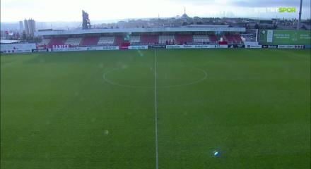 Lider Erzurumspor'un rekor hayalini &Uuml;mraniyespor bitirdi