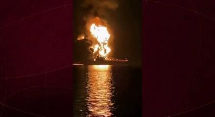 Irak kıyılarında petrol tankeri vuruldu