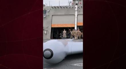 ABD savaş gemisinden 'İran kopyası' kamikaze İHA fırlatıldı