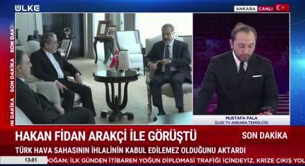 Bakan Hakan Fidan İranlı mevkidaşı Arak&ccedil;i ile g&ouml;r&uuml;şt&uuml;!