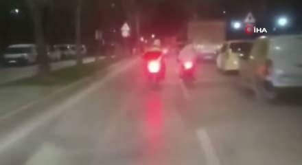 Bursa'da 'dur' ihtarına uymayan motosikletli yakalandı: 200 bin TL ceza