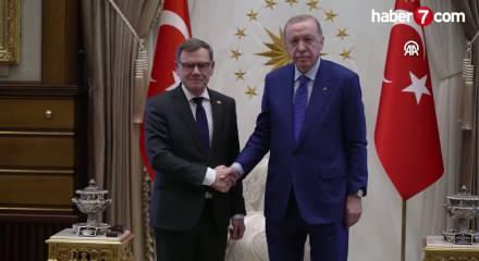 Cumhurbaşkanı Erdoğan Almanya Dışişleri Bakanı'nı kabul etti