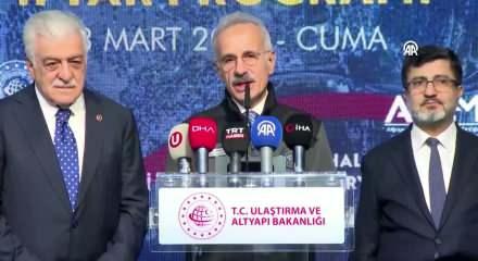 Halkalı-Ispartakule Demir Yolu Hattı'ndaki &ccedil;alışmalar y&uuml;zde 98 tamamlandı