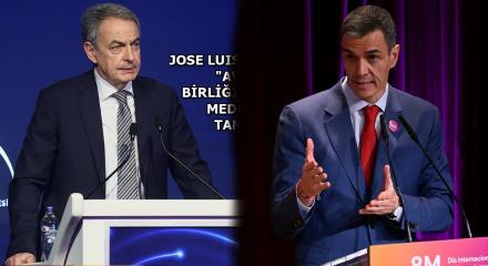 İspanya'dan savaş karşıtı ortak ses: Sanchez'den savaş &ccedil;ığırtkanlığı yapmayın, Zapatero'dan Gazze vurgusu