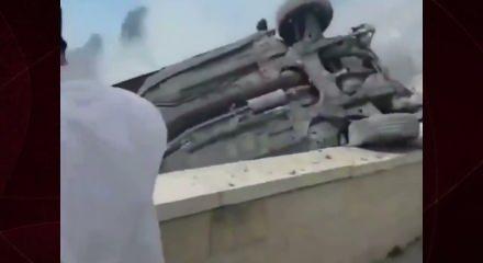 İsrail'in başkenti Telaviv'i İran f&uuml;zeleri yerle bir etti... B&uuml;y&uuml;k yıkım kameralara yansıdı