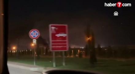 Komşuda peş peşe patlama sesleri duyuldu