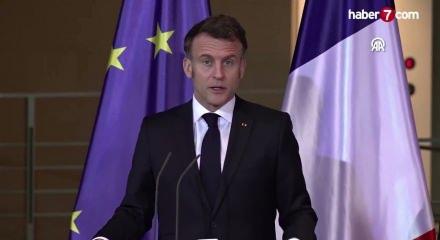 Macron'dan ateşkes &ccedil;ağrısı! Ev sahipliği yapabiliriz