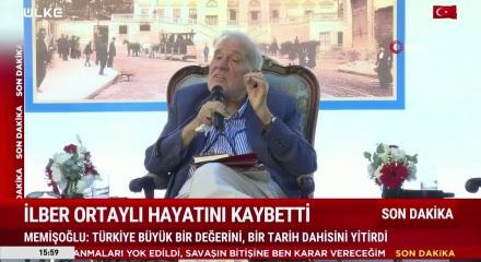 Prof. Dr. İlber Ortaylı hayatını kaybetti
