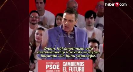 İspanya'dan savaş karşıtı ortak ses: Sanchez'den savaş &ccedil;ığırtkanlığı yapmayın, Zapatero'dan Gazze vurgusu