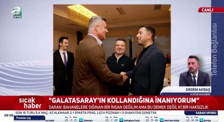 Sadettin Saran'dan Galatasaray'ı kızdıracak s&ouml;zler!