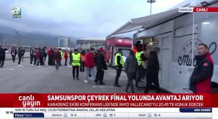 Samsunspor, Avrupa kupalarında 21. kez sahaya &ccedil;ıkacak