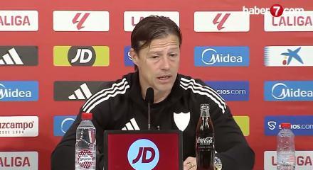 Sevilla'da Matias Almeyda'dan savaşlara tepki: F&uuml;zeye para var, a&ccedil;lığa yok...