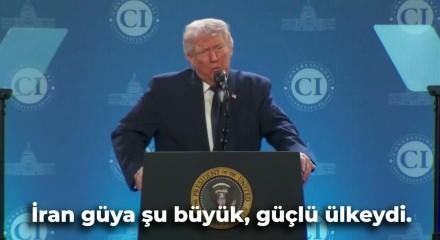 Trump: İran'ın canını okuduk