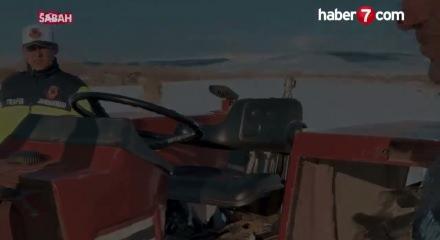 21 yıl sonra trakt&ouml;r&uuml;ne kavuştu!