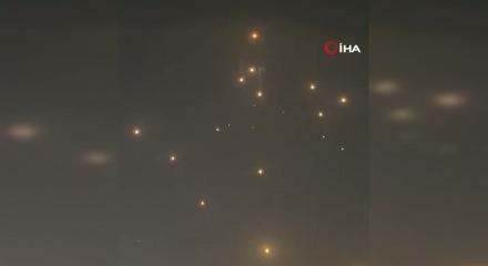 Dubai'ye f&uuml;ze saldırısının engellendiği anlar