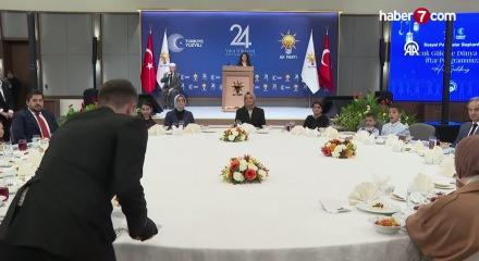 AK Parti Genel Başkan Yardımcısı Kaya, "&Ccedil;ocuk G&uuml;lerse D&uuml;nya G&uuml;ler İftar Programı"nda konuştu