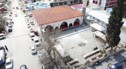 Depremde hasar g&ouml;ren 161 yıllık Dervişiye Camisi bayram namazıyla ibadete a&ccedil;ılacak