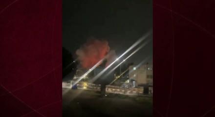 İran n&uuml;kleer tesisi hedef almıştı: T&uuml;m d&uuml;nya bu g&ouml;r&uuml;nt&uuml;leri konuşuyor