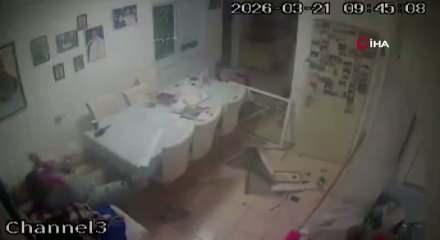 İran'ın f&uuml;zelerinin dalgası İsrail'deki evleri darmadağın etti