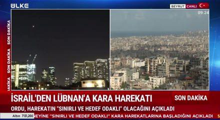 İsrail'den L&uuml;bnan'a kara harekatı!
