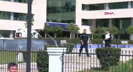 Kepez Kaymakamlık binasında silah sesi