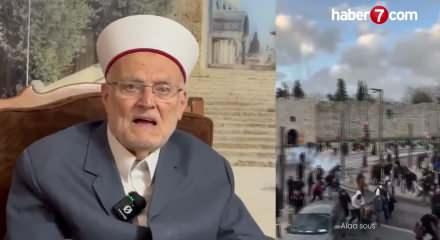 Mescid-i Aksa'yı işgal hazırlığı! İmam İkrime ağlayarak anlattı