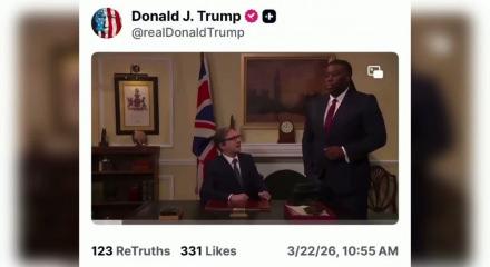 Trump, Starmer ile dalga ge&ccedil;ti! İngiltere'yi ayağa kaldıran g&ouml;r&uuml;nt&uuml;ler