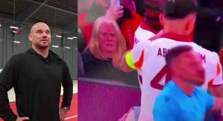 Wesley Sneijder de Liverpool'un skandalına tepki g&ouml;sterdi